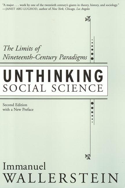 Cover: 9781566398992 | Unthinking Social Science: Limits of 19th Century Paradigms | Buch