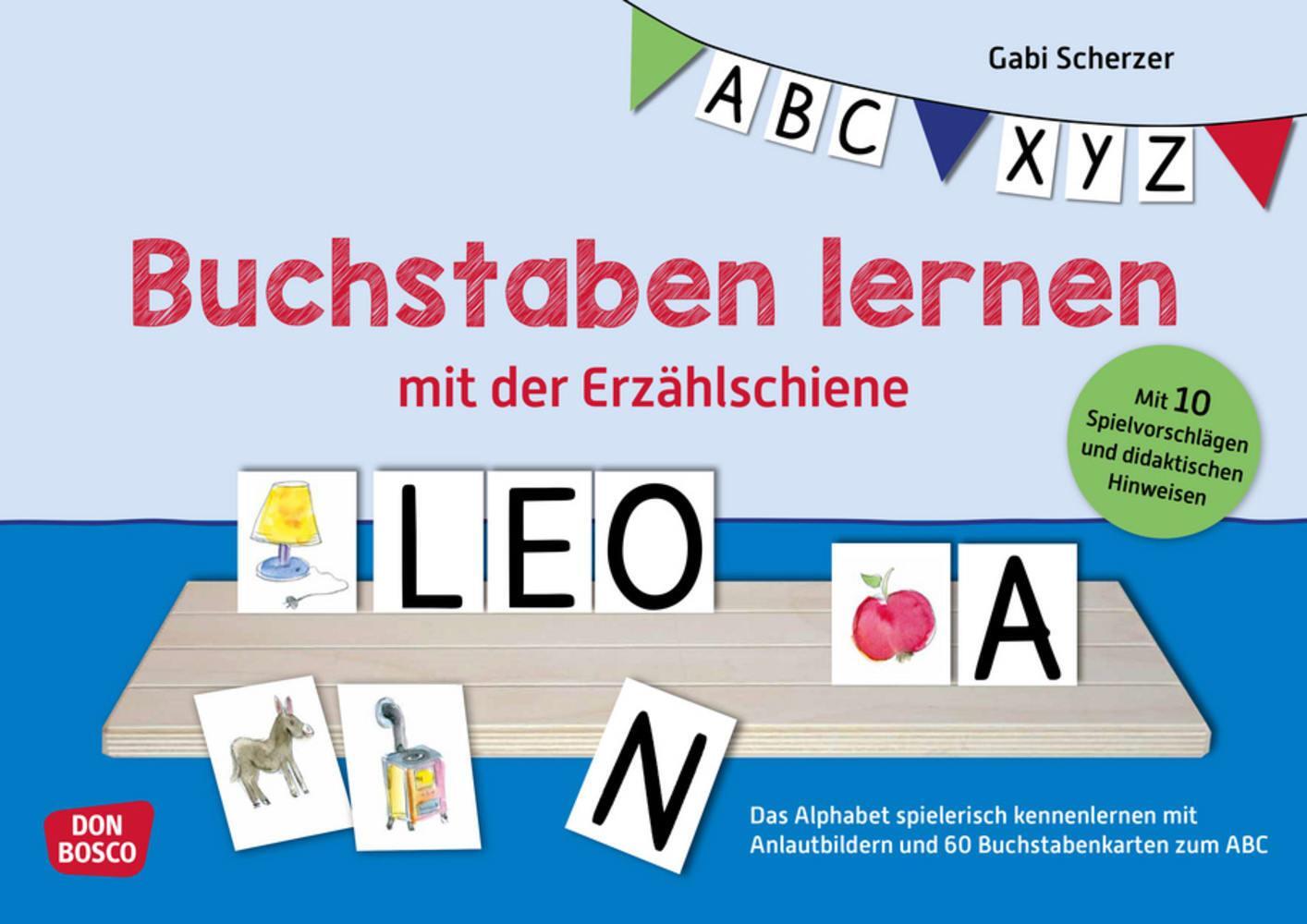 Cover: 9783769824483 | Buchstaben lernen mit der Erzählschiene. | Gabi Scherzer | Bundle