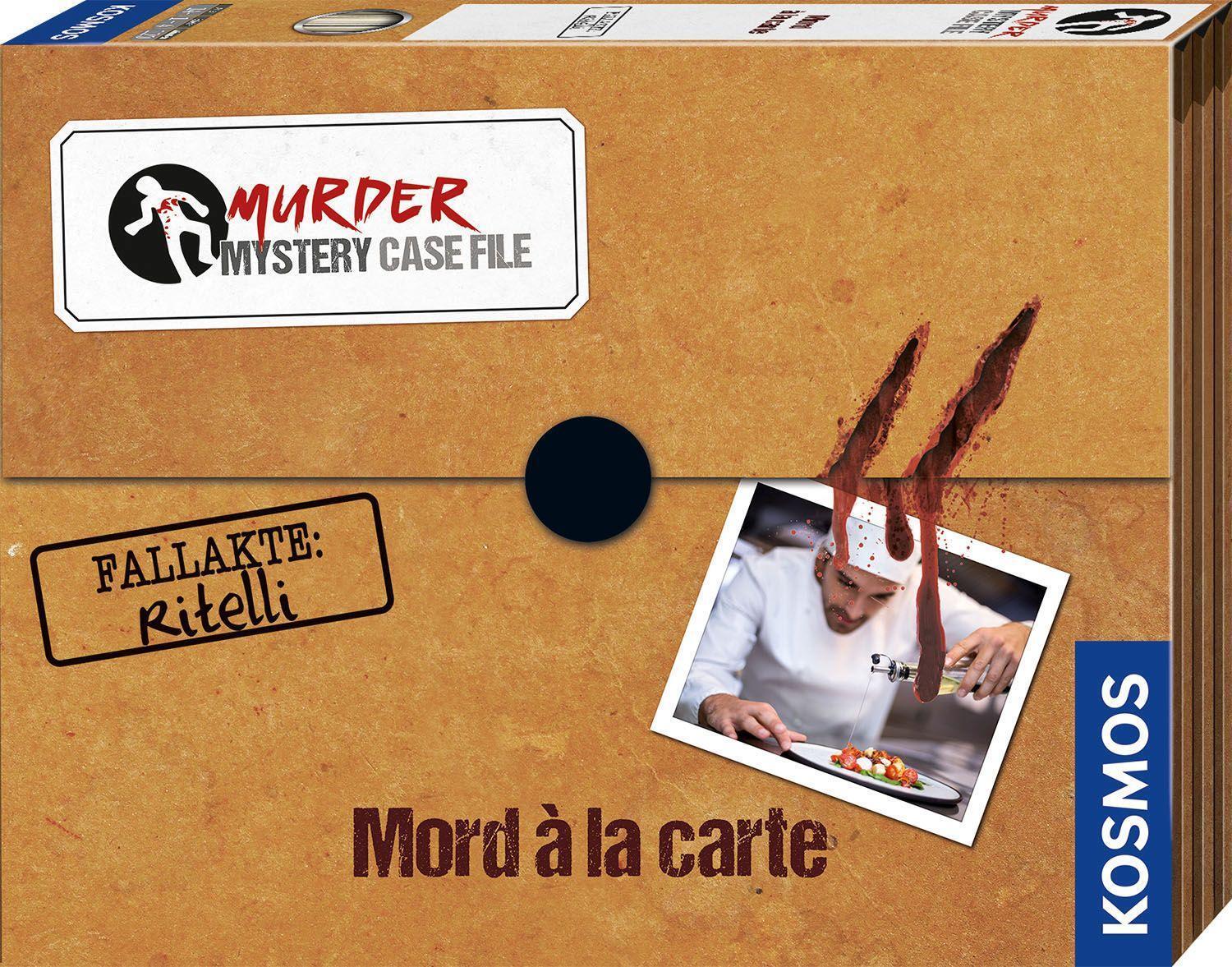 Cover: 4002051683276 | Murder Mystery Case File - Mord à la carte | Spiel | Deutsch | 2022