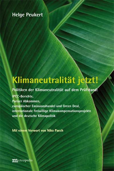 Cover: 9783731614708 | Klimaneutralität jetzt! | Helge Peukert | Taschenbuch | Deutsch | 2021