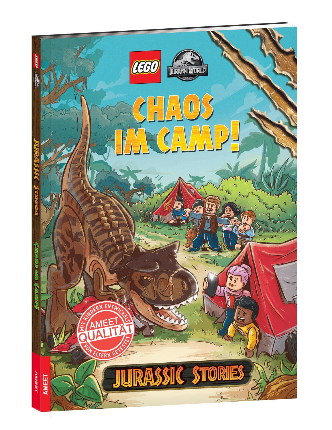 Cover: 9783960806967 | LEGO® Jurassic World(TM) - Chaos im Camp | Buch | LEGO Jurassic World