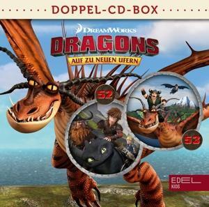 Cover: 4029759154082 | Folge 52 und 53 | Dragons-Auf Zu Neuen Ufern | Audio-CD | 2 CDs | 2021