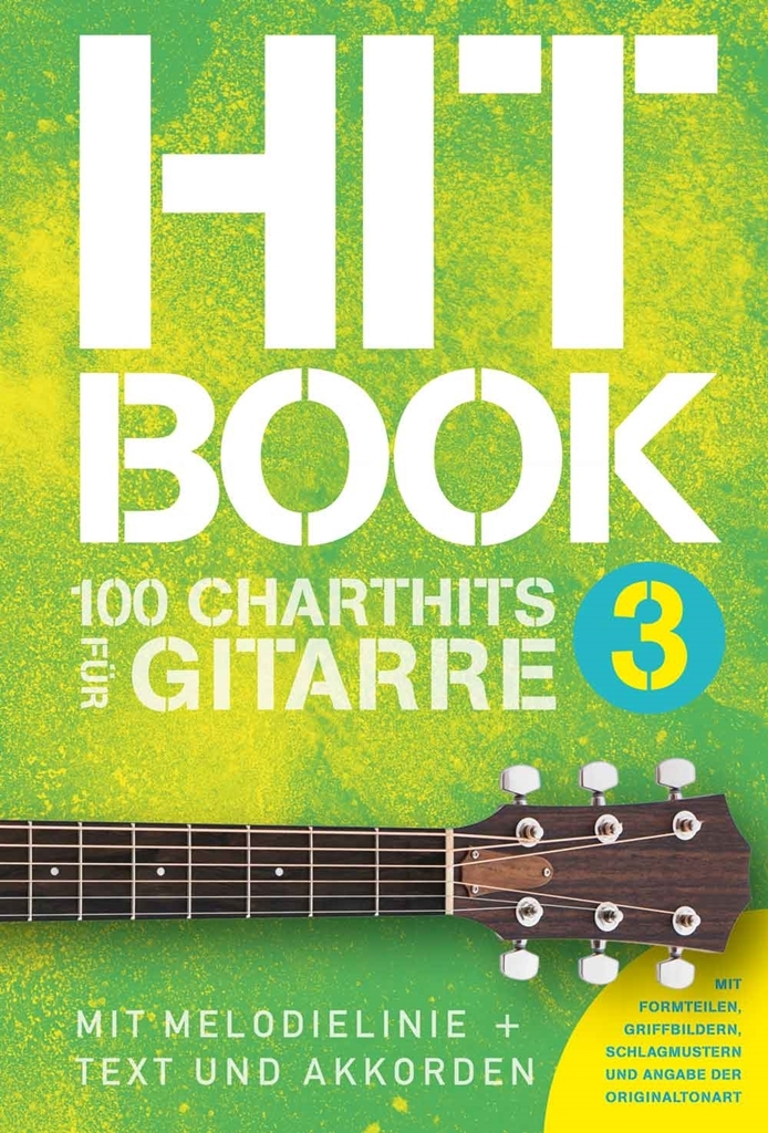 Cover: 9783954562701 | Hitbook 3 - 100 Charthits für Gitarre | Hitbook 3, 100 Charthits