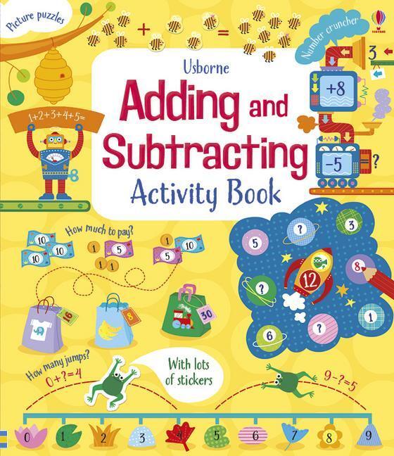 Cover: 9781409598657 | Adding and Subtracting Activity Book | With lots of stickers | Hore