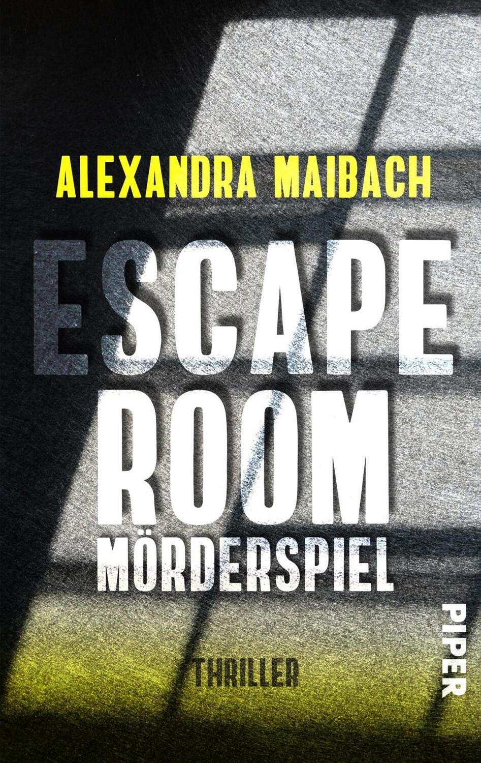 Cover: 9783492505581 | Escape Room: Mörderspiel | Thriller Ein fesselnder Exitbuch | Maibach