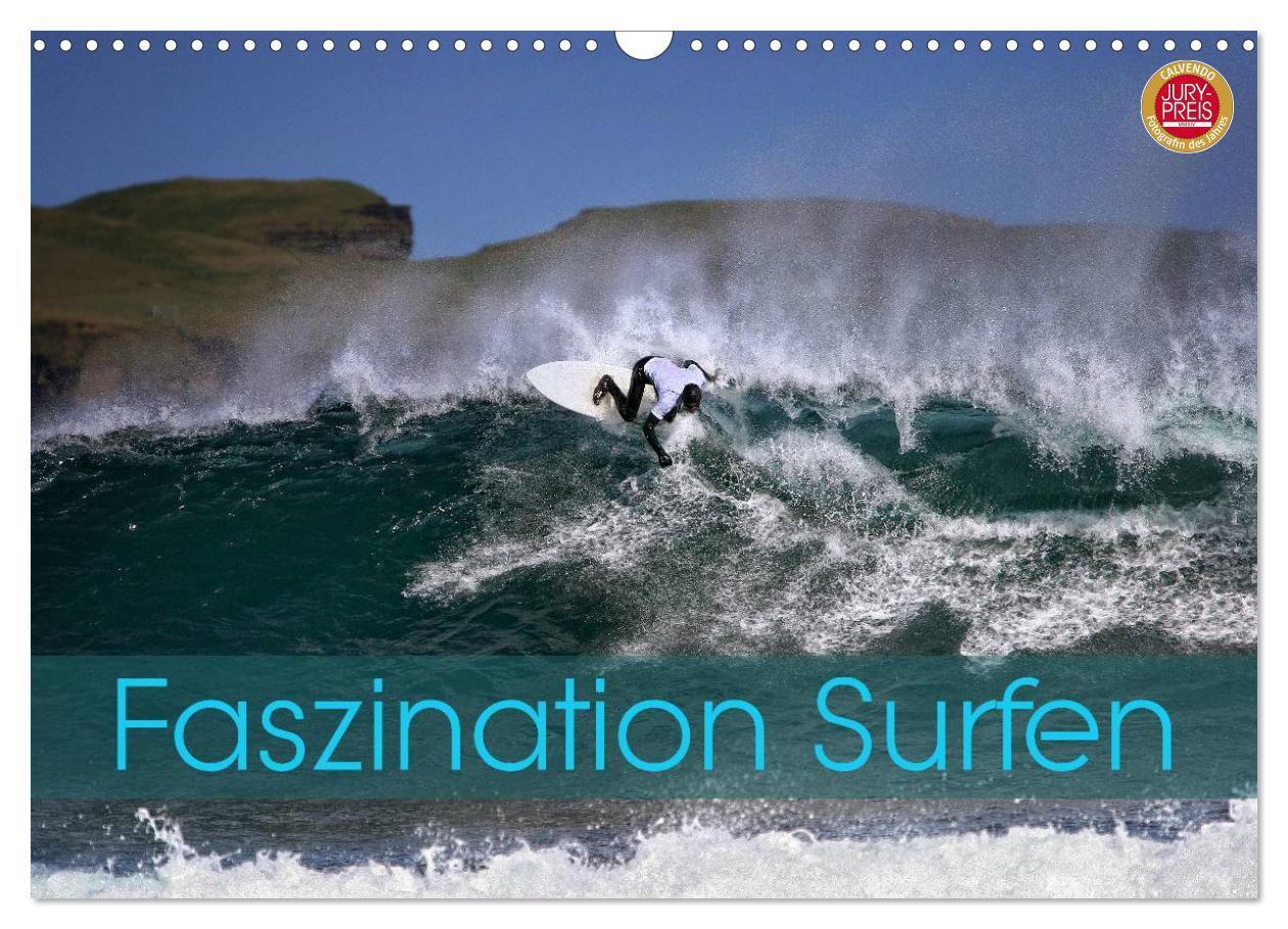 Cover: 9783675700918 | Faszination Surfen (Wandkalender 2024 DIN A3 quer), CALVENDO...