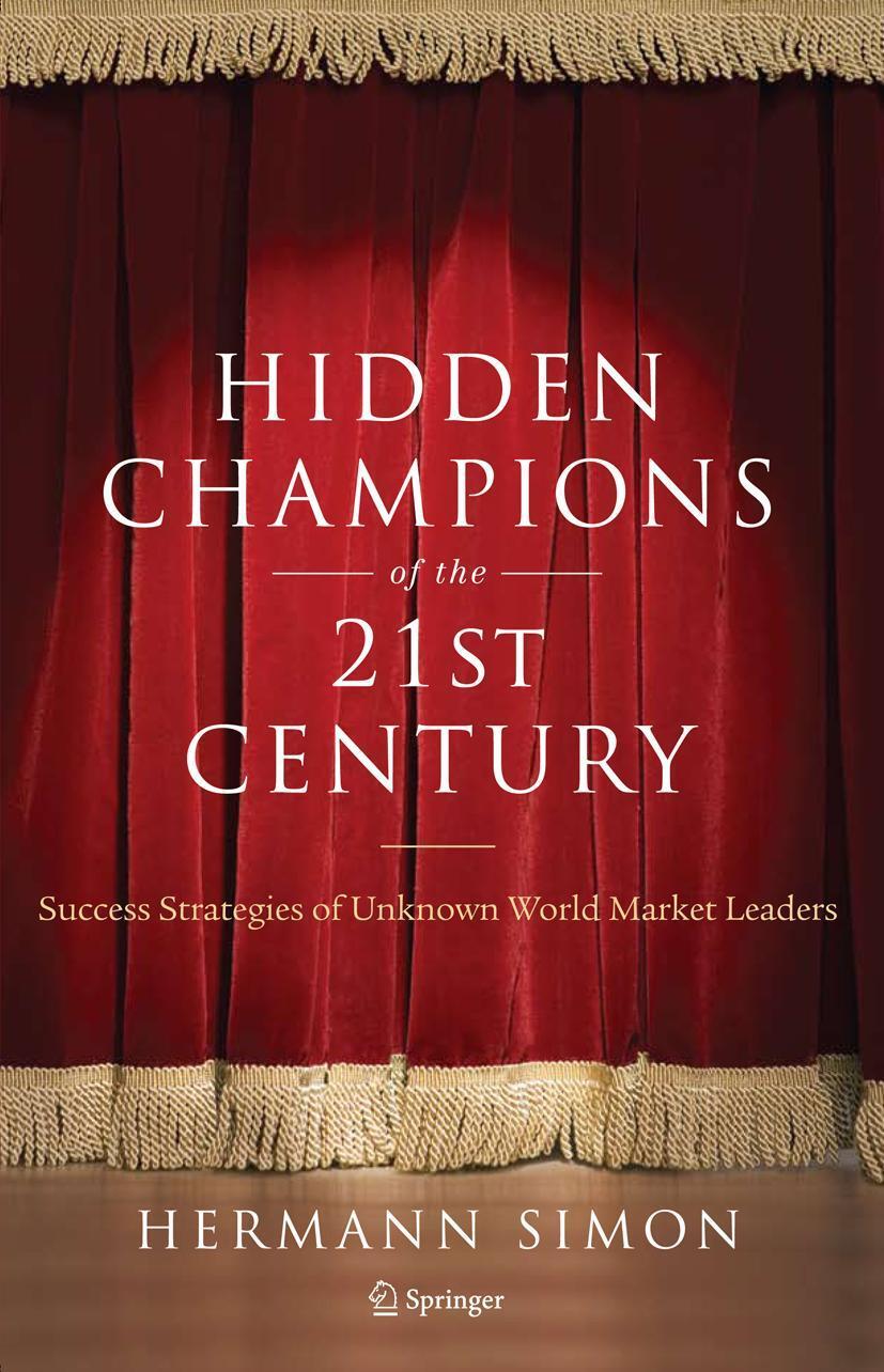 Cover: 9780387981468 | Hidden Champions of the Twenty-First Century | Hermann Simon | Buch