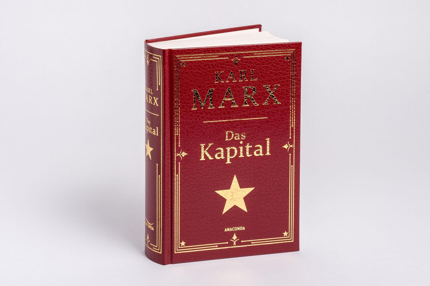 Bild: 9783730613979 | Das Kapital. Gebunden in Cabra-Leder, mit Goldprägung | Karl Marx