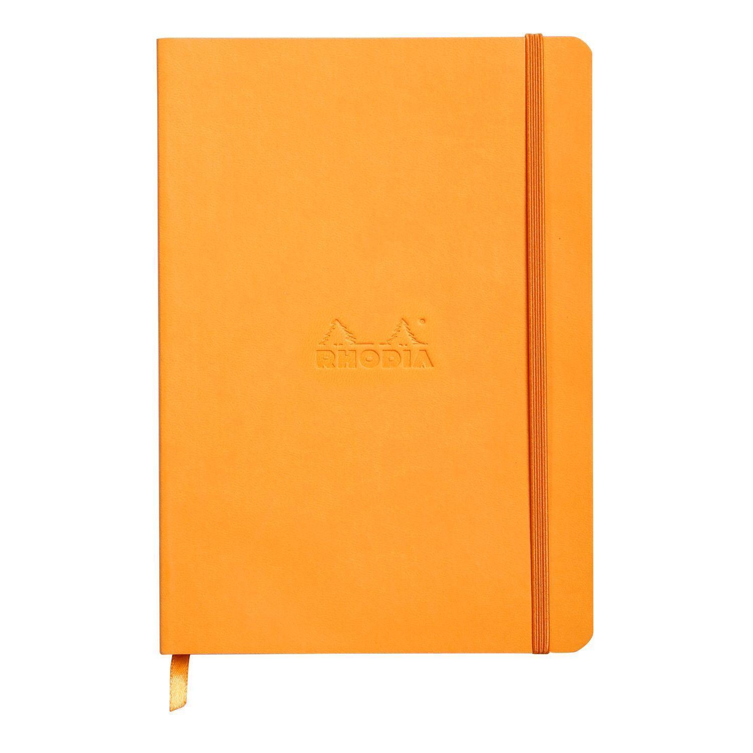 Cover: 3037921174654 | Rhodiarama flexibles Notizbuch A5 orange, 80 Blatt Dot-Lineatur,...