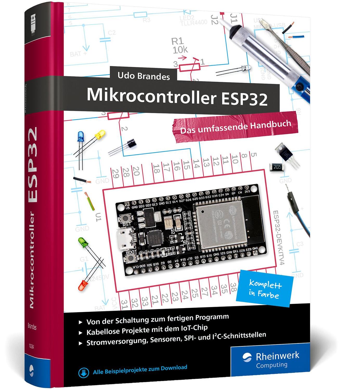 Cover: 9783367102846 | Mikrocontroller ESP32 | Udo Brandes | Buch | 741 S. | Deutsch | 2024