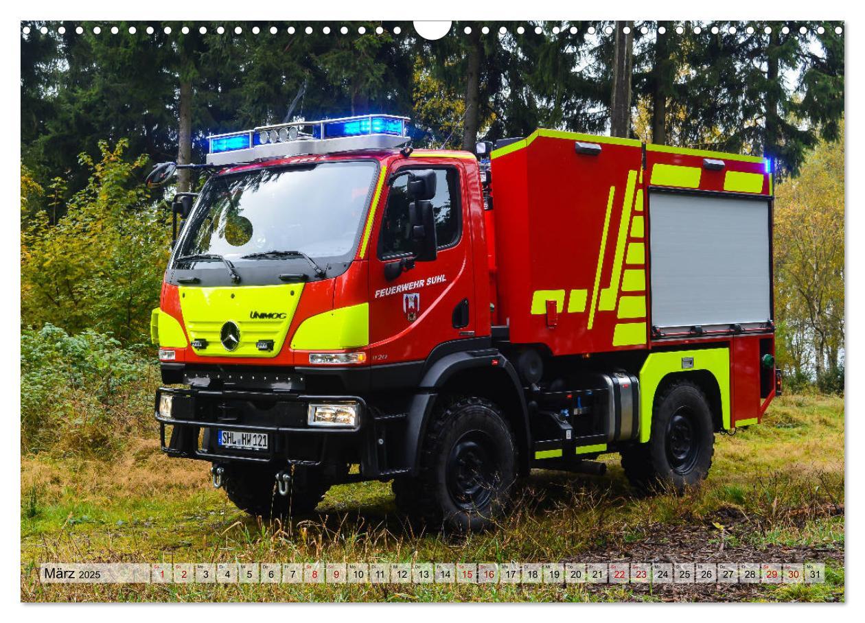 Bild: 9783435365852 | Feuerwehrfahrzeuge (Wandkalender 2025 DIN A3 quer), CALVENDO...