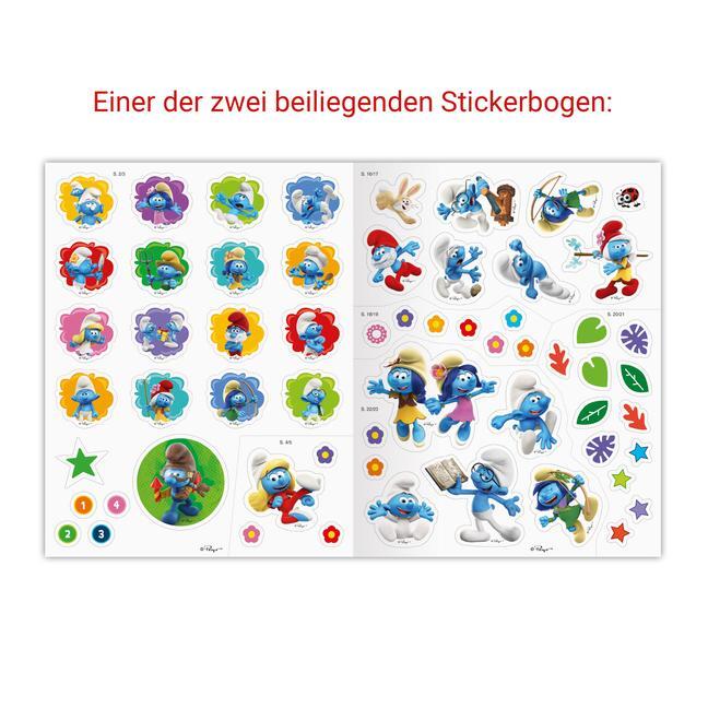 Bild: 9783473497249 | Die Schlümpfe: Mein schlumpfiger Stickerspaß | Stefanie Hahn | Buch