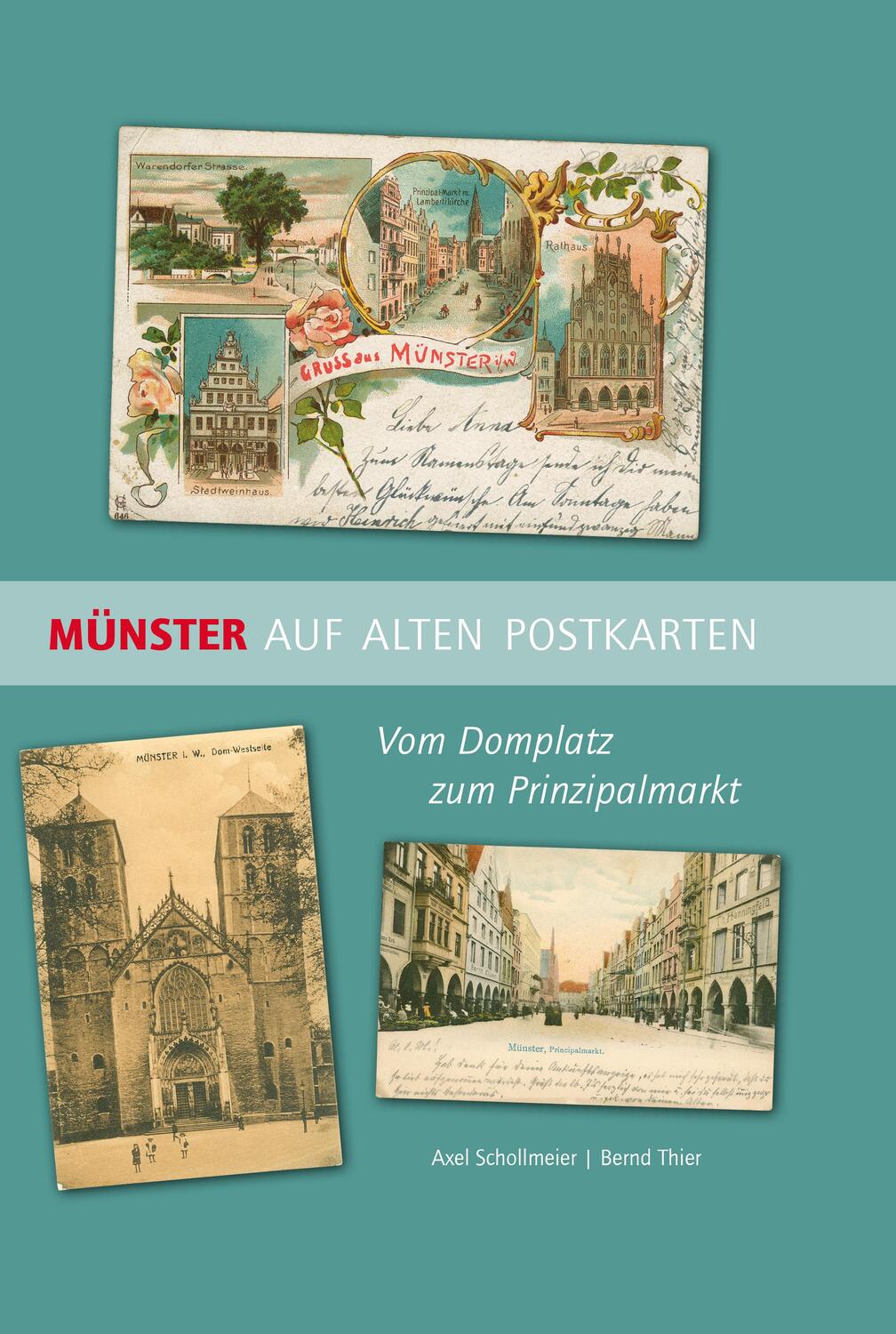 Cover: 9783402246498 | Münster auf alten Postkarten | Vom Domplatz zum Prinzipalmarkt | Buch