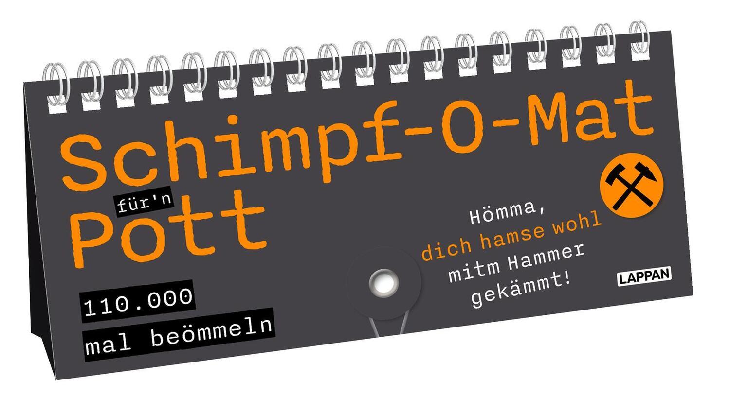 Cover: 9783830364245 | Schimpf-O-Mat für'n Pott | Taschenbuch | 96 S. | Deutsch | 2023