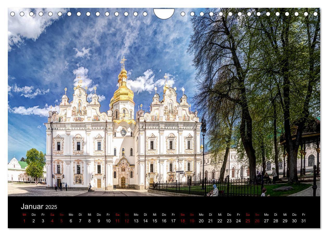 Bild: 9783435433483 | Unterwegs in Kiew (Wandkalender 2025 DIN A4 quer), CALVENDO...