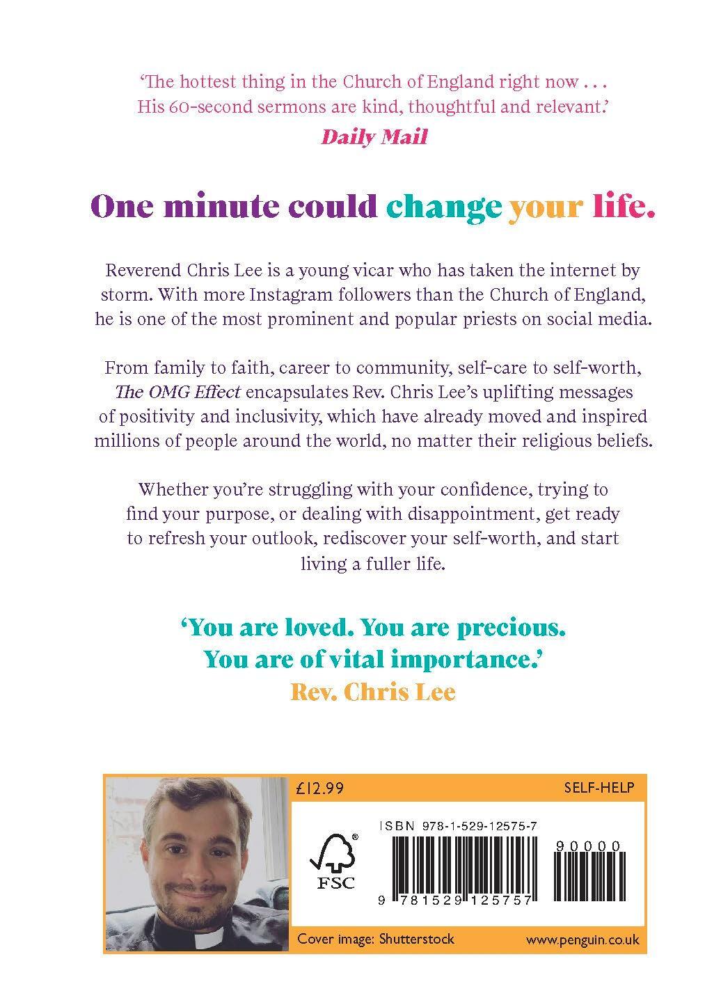 Rückseite: 9781529125757 | The OMG Effect | 60-Second Sermons to Live a Fuller Life | Chris Lee