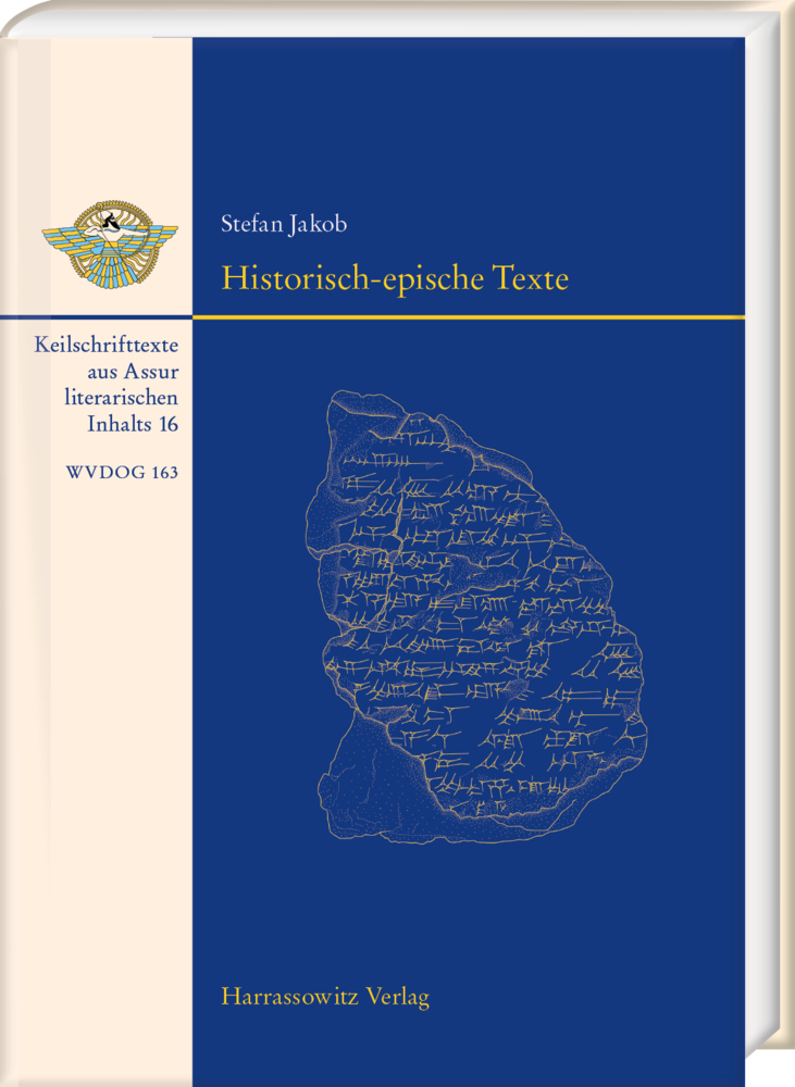 Cover: 9783447120807 | Historisch-epische Texte | Stefan Jakob | Buch | XII | Deutsch | 2023