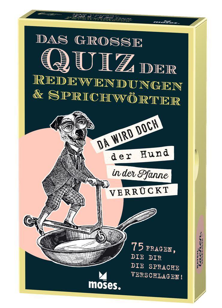 Cover: 9783964553065 | Das große Quiz der Redewendungen &amp; Sprichwörter | Nicola Berger | Buch