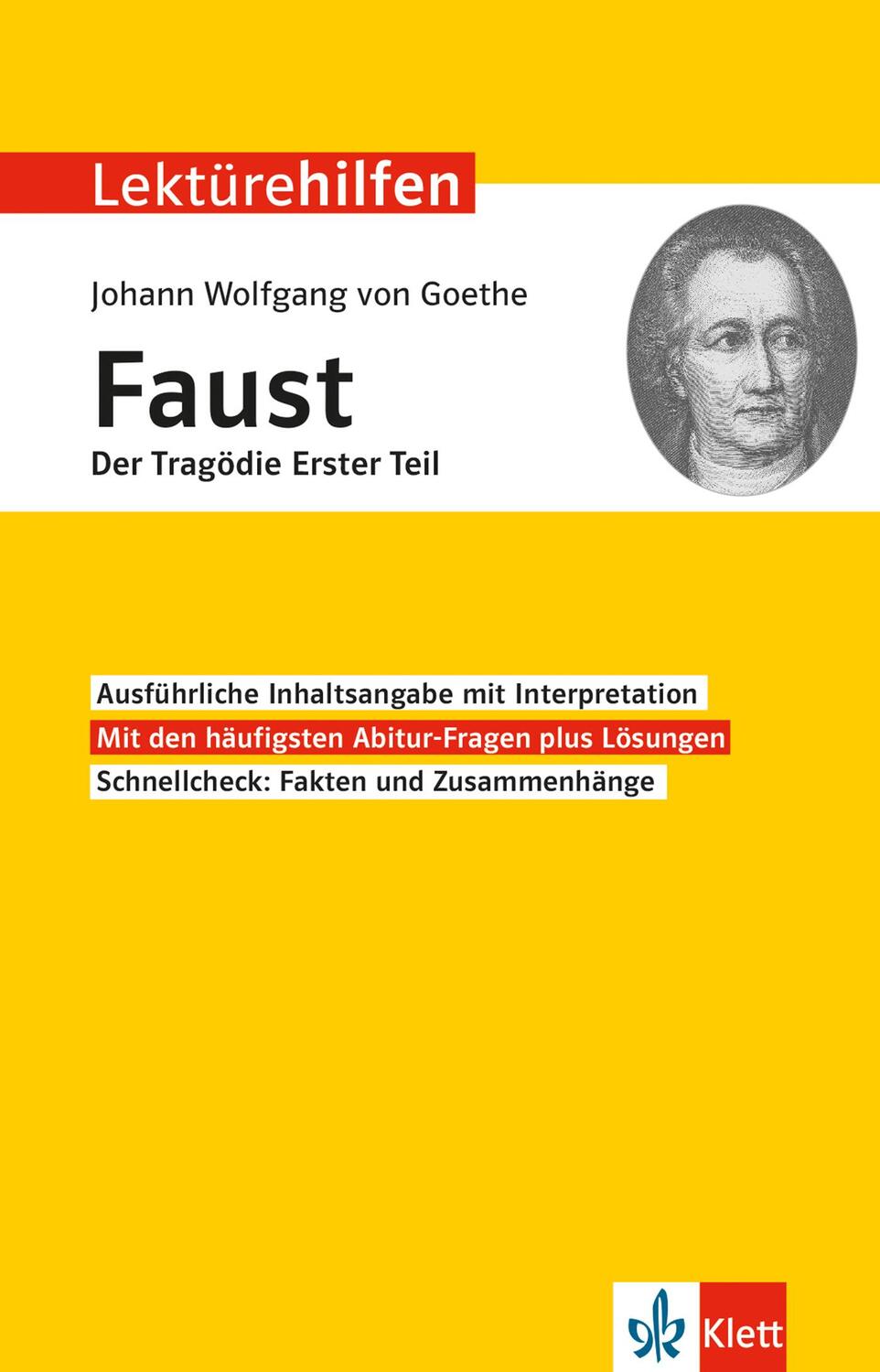 Cover: 9783129231265 | Lektürehilfen Johann Wolfgang von Goethe "Faust - Der Tragödie...