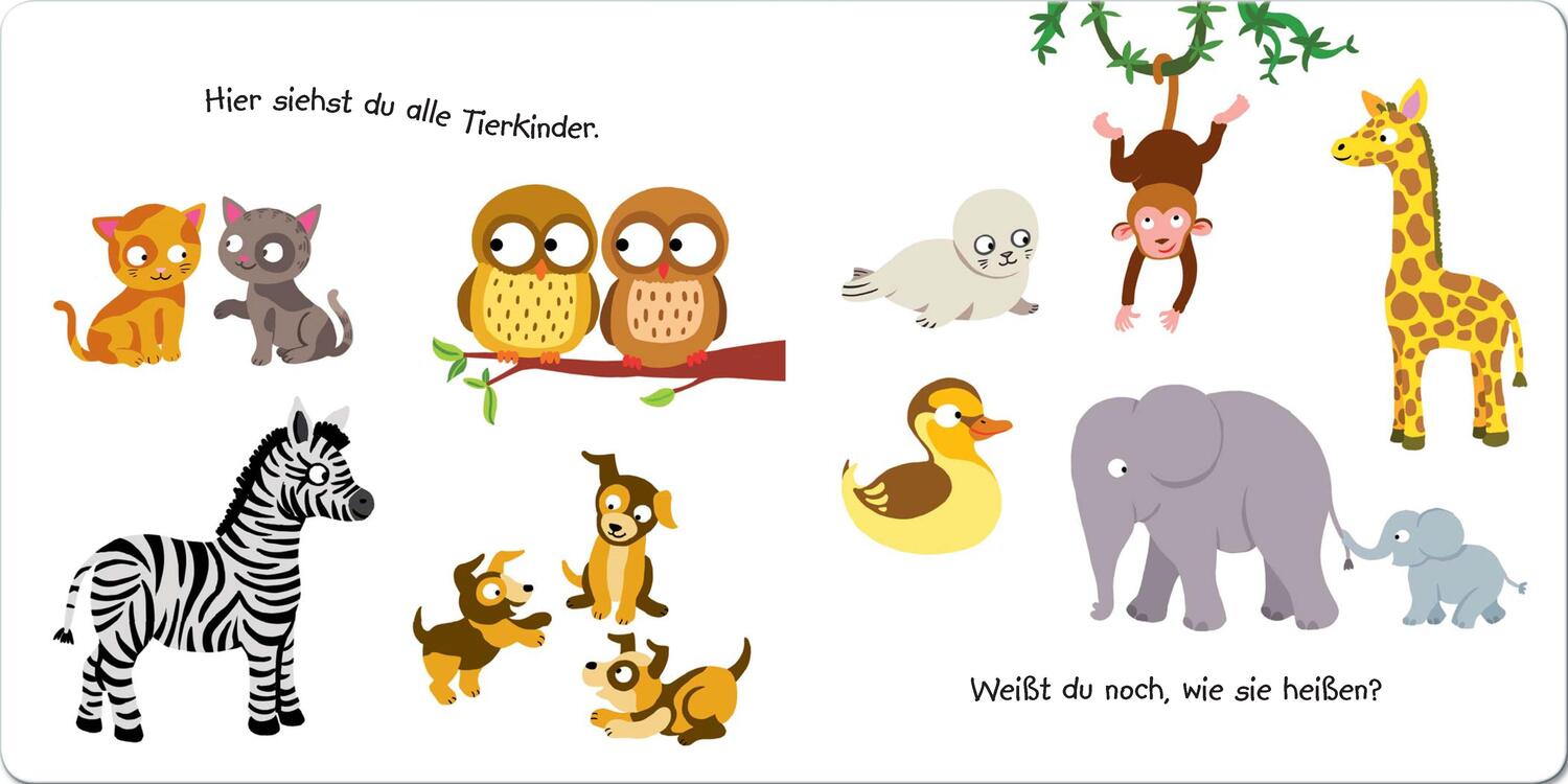 Bild: 9783849942700 | Spielen und Lernen . Tierkinder | Laura Teller | Buch | 10 S. | 2022