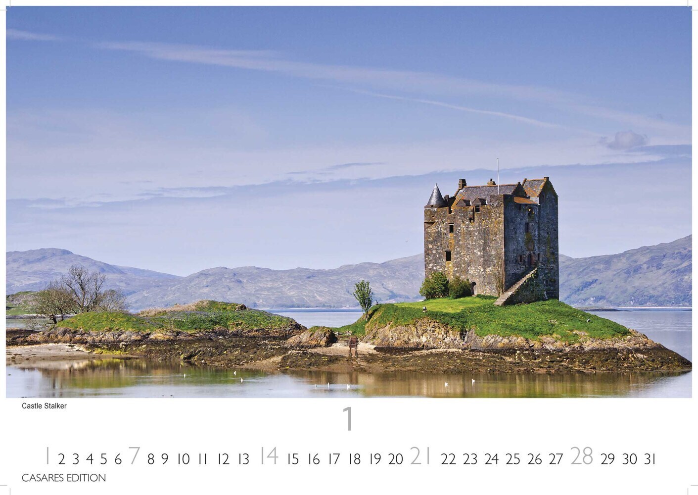 Bild: 9789918620562 | Schottland 2024 L 35x50cm | Kalender | 14 S. | Deutsch | 2024
