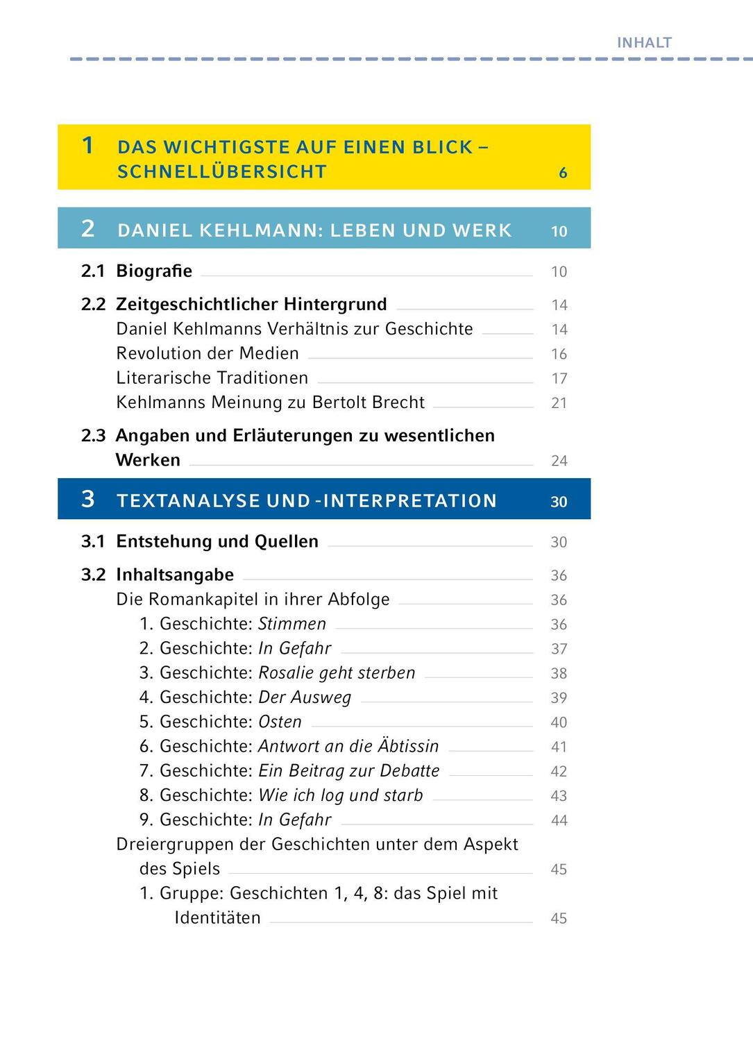 Bild: 9783804420885 | Ruhm - Textanalyse und Interpretation | Daniel Kehlmann | Taschenbuch