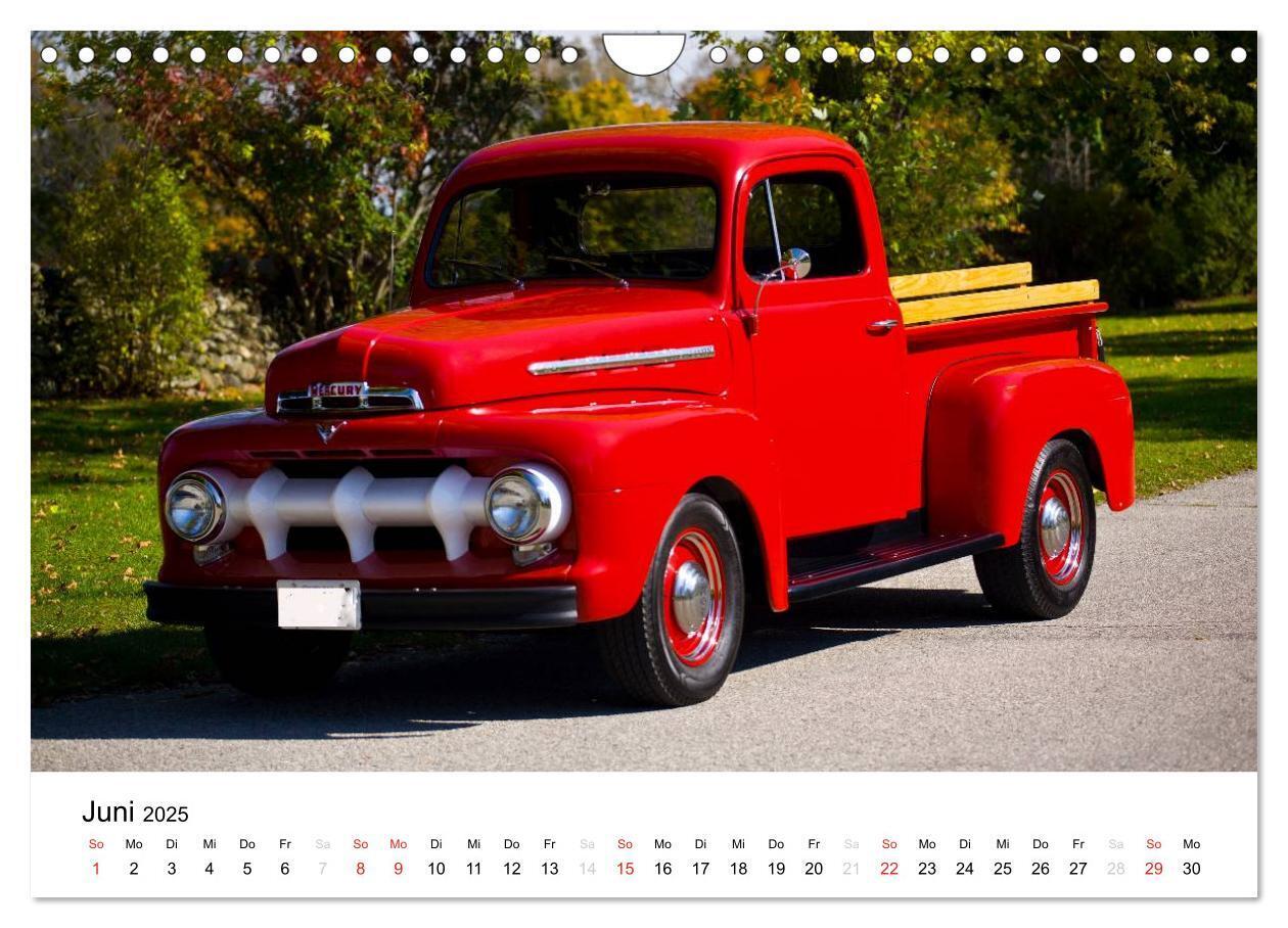 Bild: 9783435476466 | Nord-Amerikanische Pickup's (Wandkalender 2025 DIN A4 quer),...