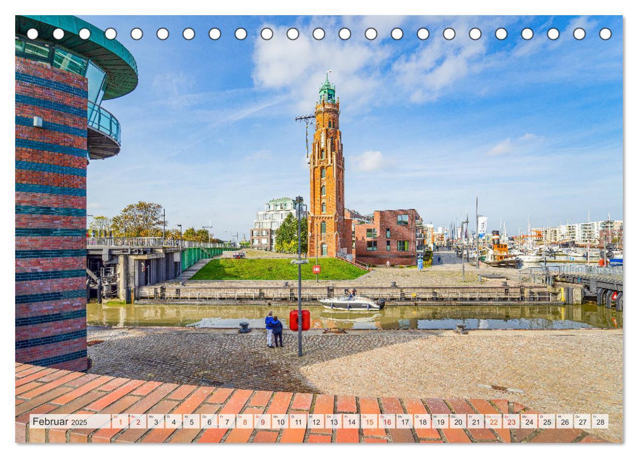 Bild: 9783435181438 | Bremerhaven Stadtansichten (Tischkalender 2025 DIN A5 quer),...