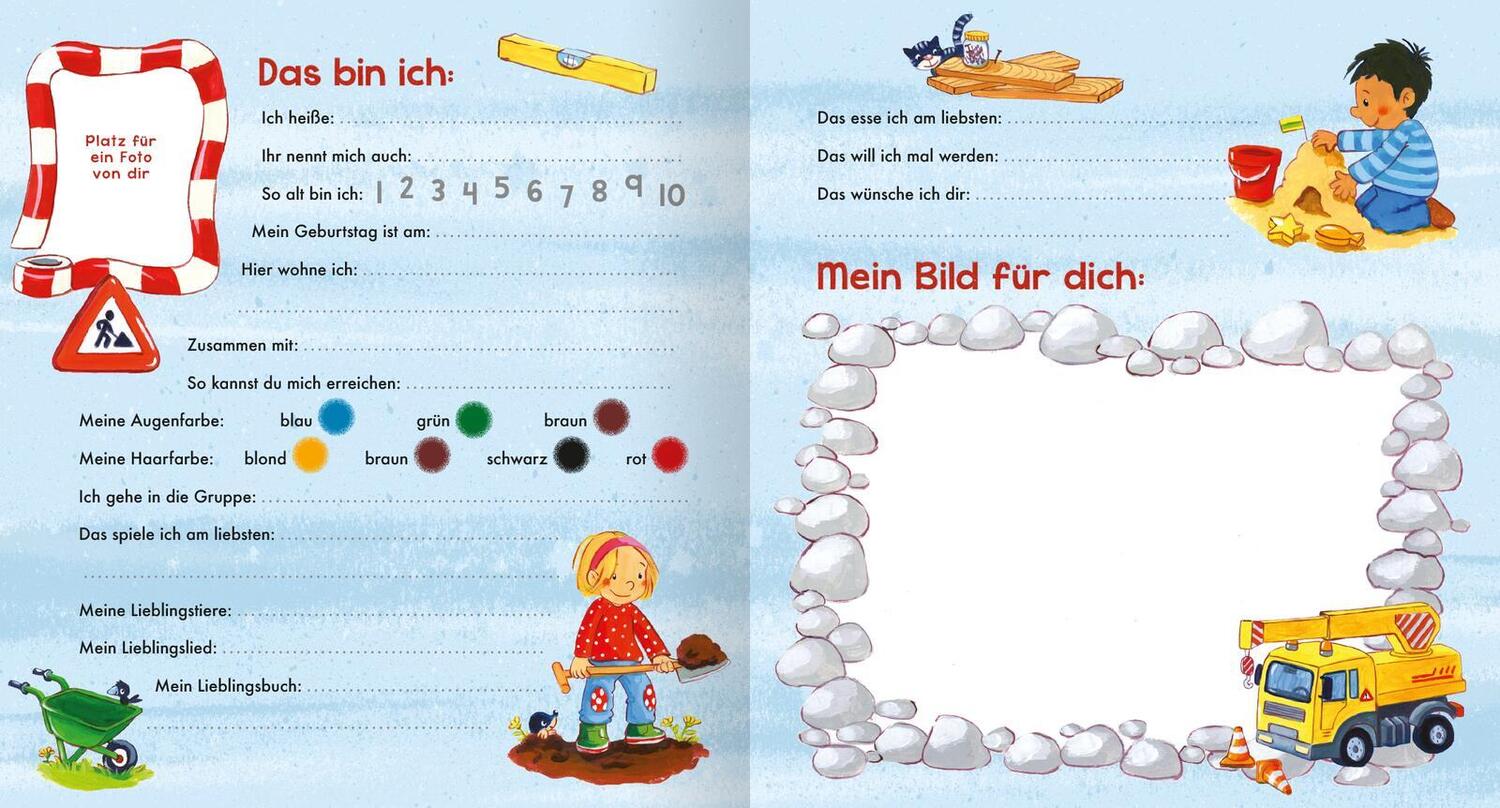 Bild: 4014489127628 | Meine Kindergarten-Freunde (Baustelle) | Sabine Kraushaar | Buch