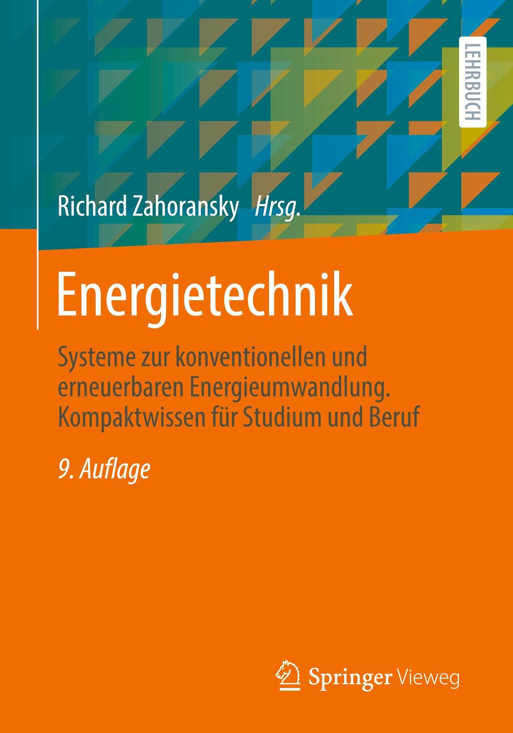 Cover: 9783658348304 | Energietechnik | Richard Zahoransky | Taschenbuch | Paperback | 2022