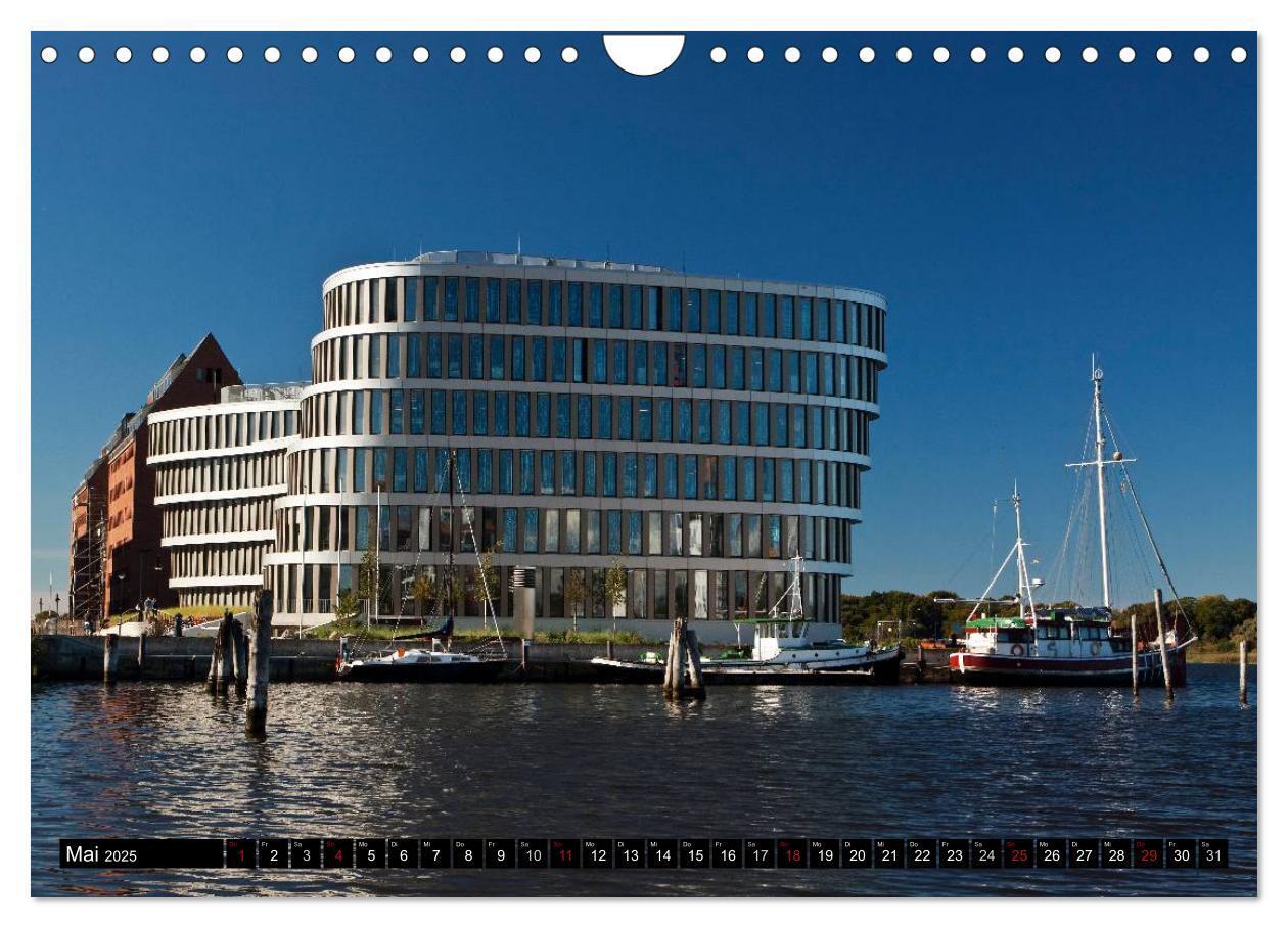 Bild: 9783435549993 | Ostseeperle Rostock (Wandkalender 2025 DIN A4 quer), CALVENDO...