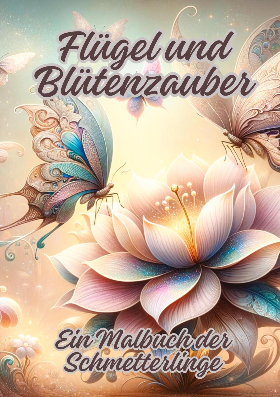 Cover: 9783384068972 | Flügel und Blütenzauber | Ein Malbuch der Schmetterlinge | Diana Kluge
