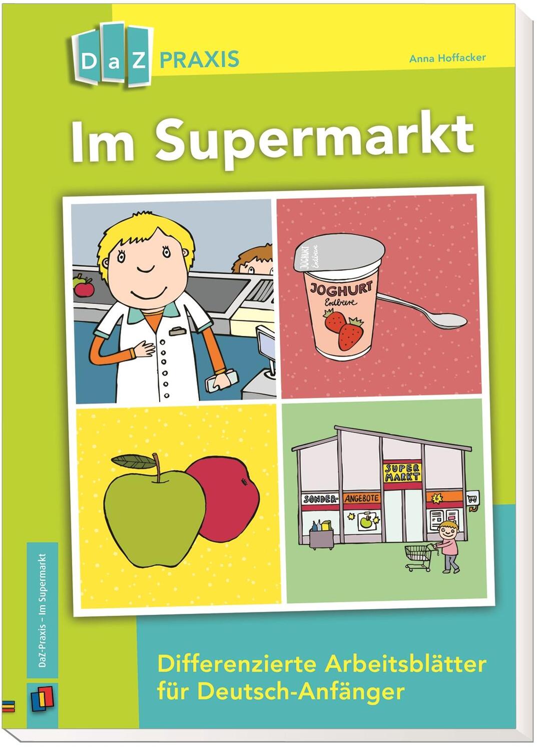 Bild: 9783834631060 | Im Supermarkt | Differenzierte Arbeitsblätter für Deutsch-Anfänger