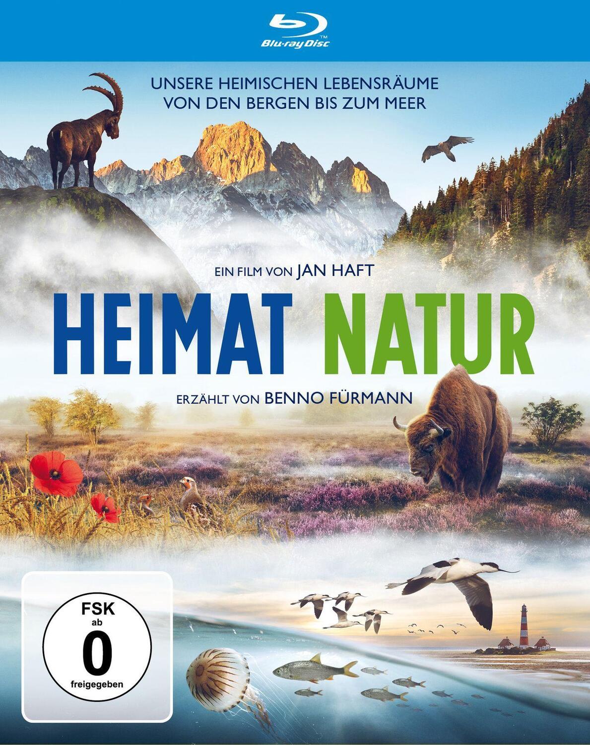 Cover: 4006448366308 | HEIMAT NATUR | Jan Haft | Blu-ray Disc | Deutsch | 2021