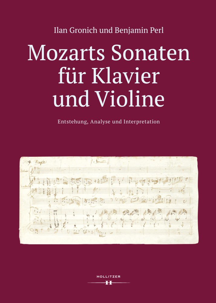 Cover: 9783990125830 | Mozarts Sonaten für Klavier und Violine. Entstehung, Analyse und...