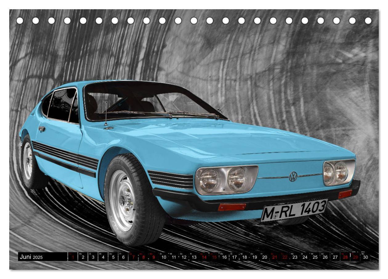 Bild: 9783435243617 | 2025 Oldtimer by aRi F. (Tischkalender 2025 DIN A5 quer), CALVENDO...