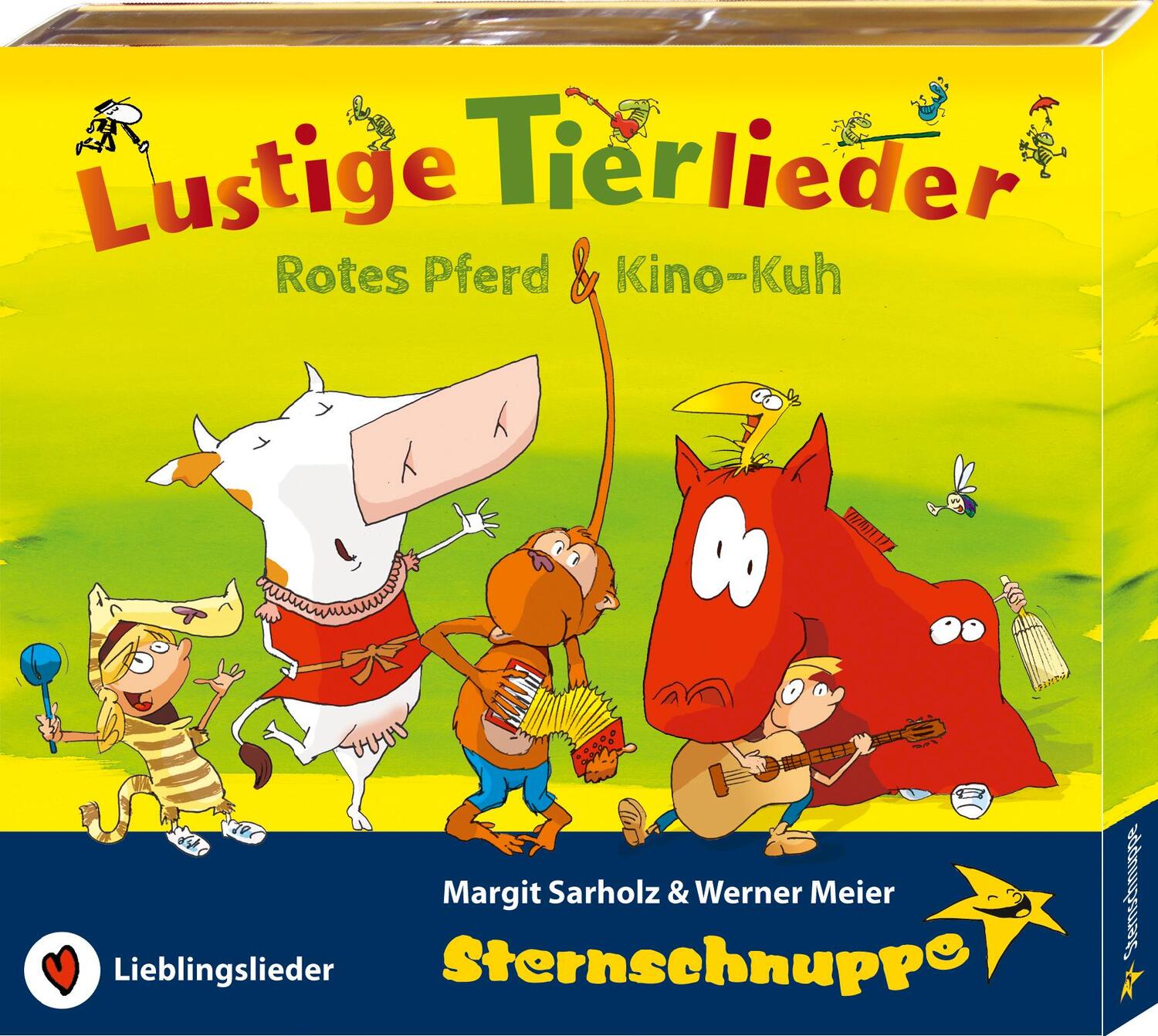 Cover: 4028618140235 | Lustige Tierlieder | Rotes Pferd & Kino-Kuh | Margit Sarholz (u. a.)