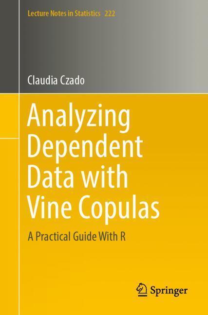 Cover: 9783030137847 | Analyzing Dependent Data with Vine Copulas | A Practical Guide With R