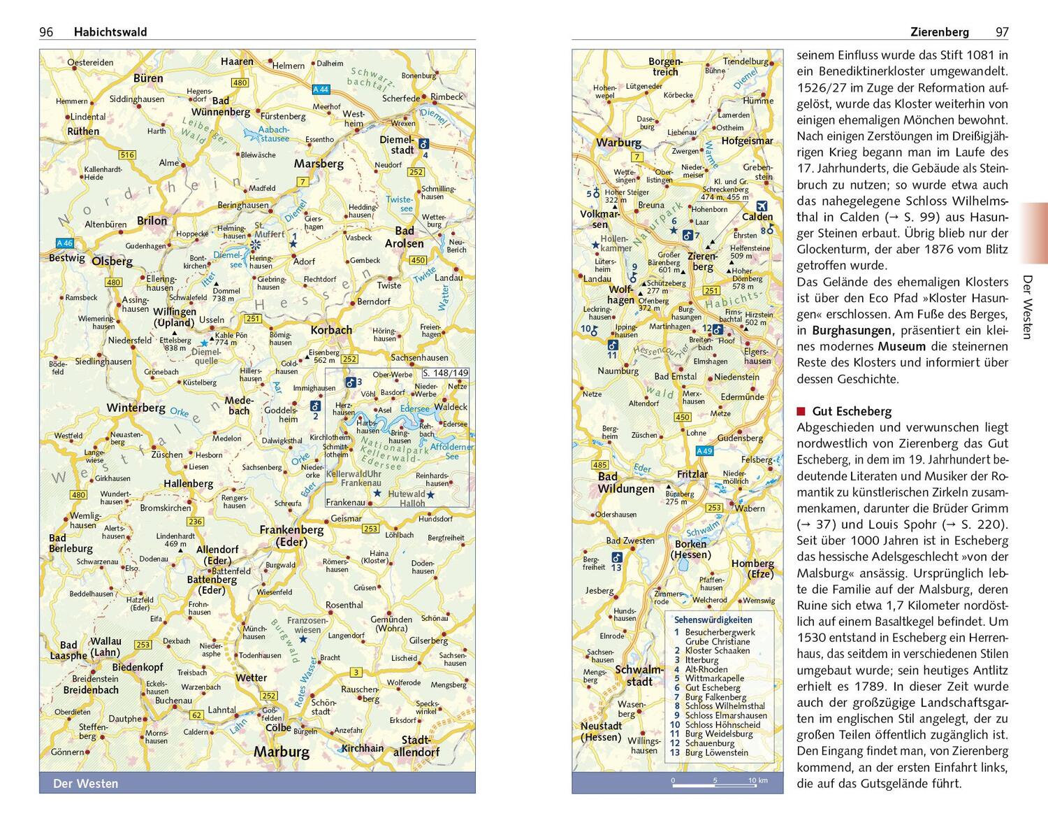 Bild: 9783897945814 | TRESCHER Reiseführer Nordhessen | Peggy Leiverkus | Taschenbuch | 2022