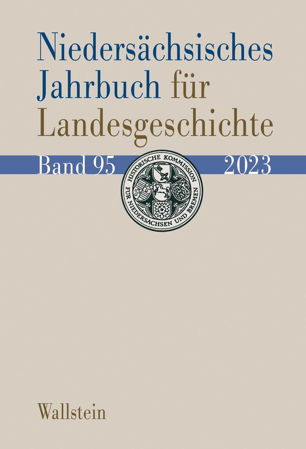 Cover: 9783835354586 | Niedersächsisches Jahrbuch für Landesgeschichte 95/2023 | Bremen