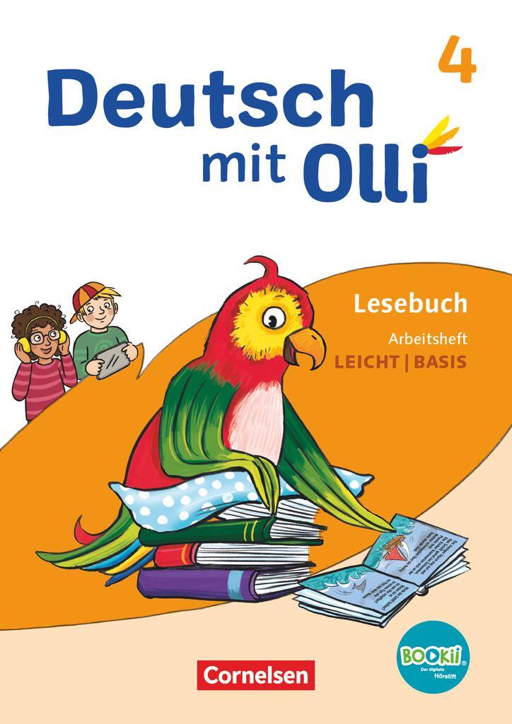 Cover: 9783464802663 | Deutsch mit Olli Lesen 2-4 4. Schuljahr. Arbeitsheft Leicht / Basis