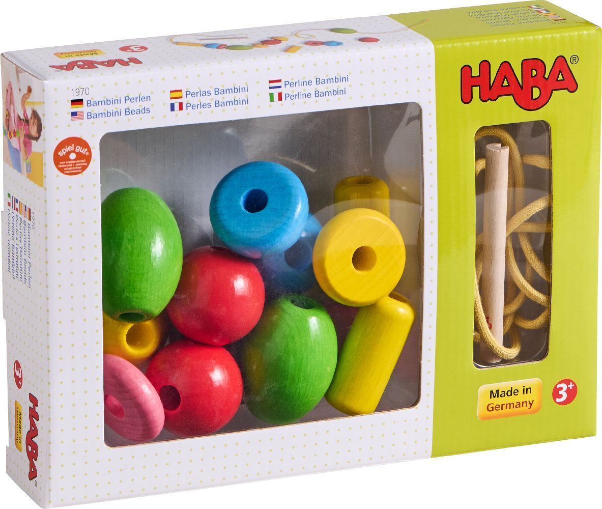 Bild: 4010168019703 | Fädelspielzeug Bambini Perlen | Stück | 1001970001 | Deutsch | HABA