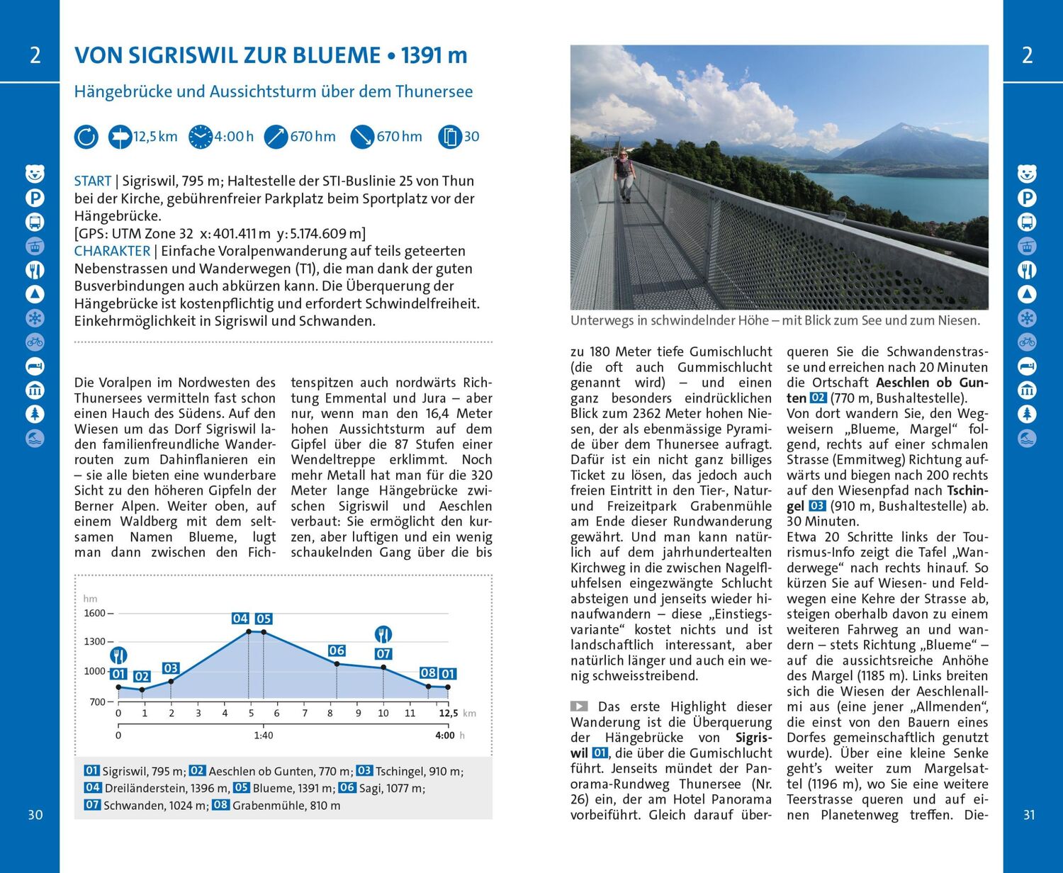 Bild: 9783259037881 | Kümmerly+Frey Wanderführer Berner Oberland | Wolfgang Heitzmann | Buch