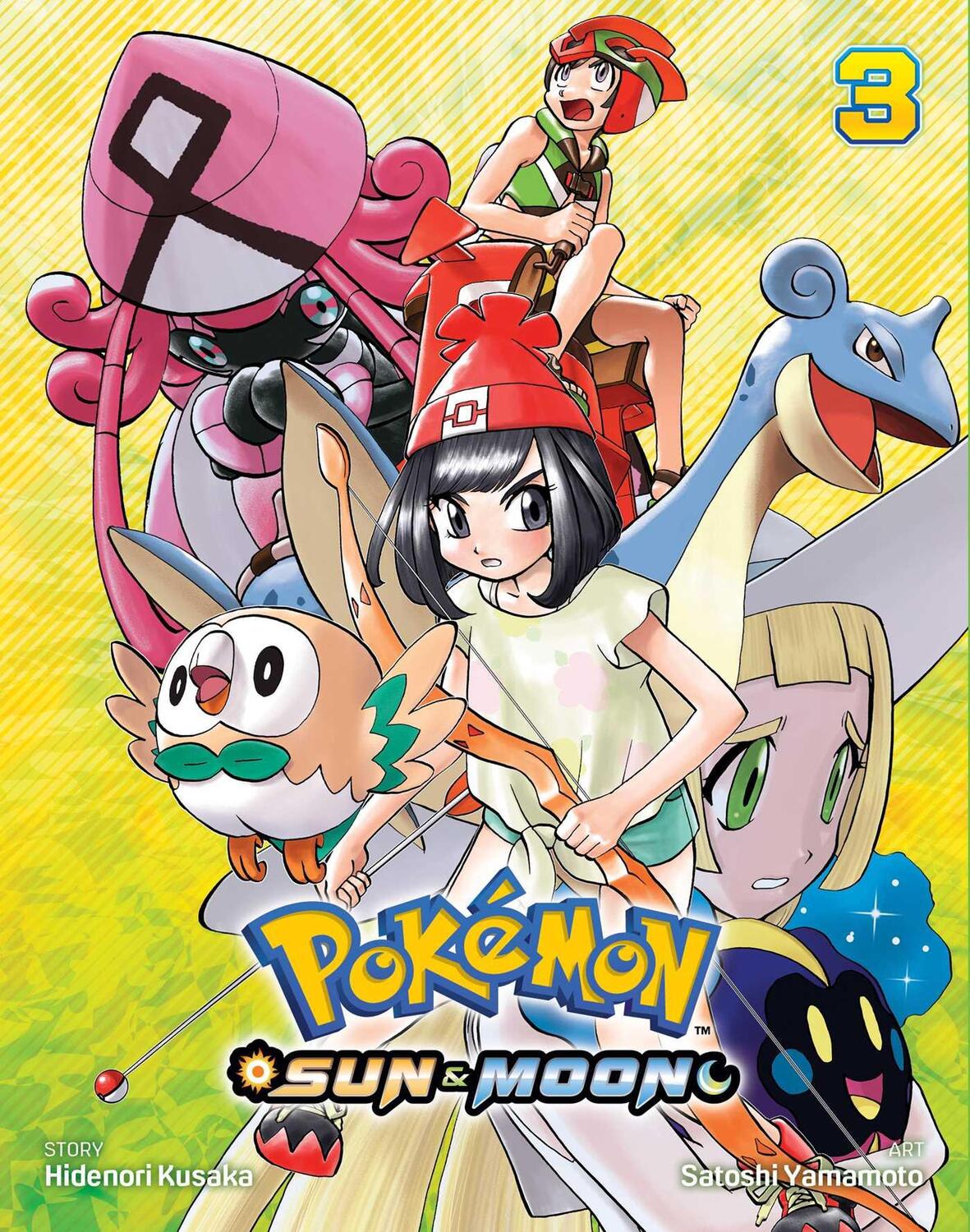 Cover: 9781974702602 | Pokemon: Sun & Moon, Vol. 3 | Hidenori Kusaka | Taschenbuch | Englisch