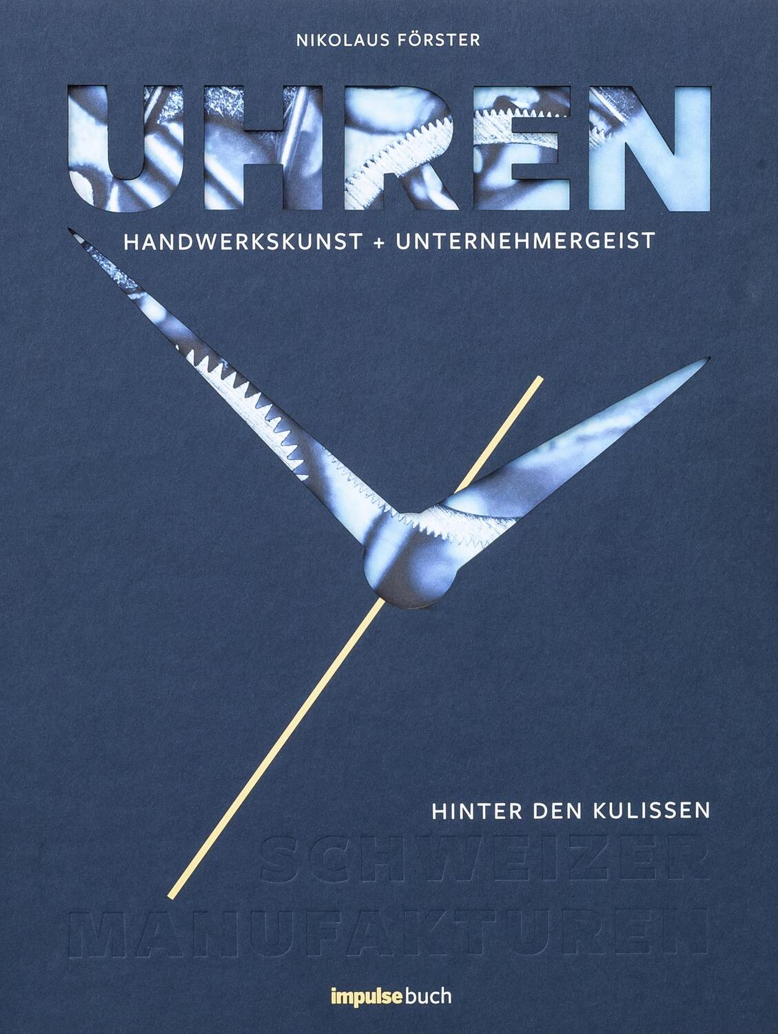 Cover: 9783947212040 | Uhren | Nikolaus Förster | Buch | 304 S. | Deutsch | 2018