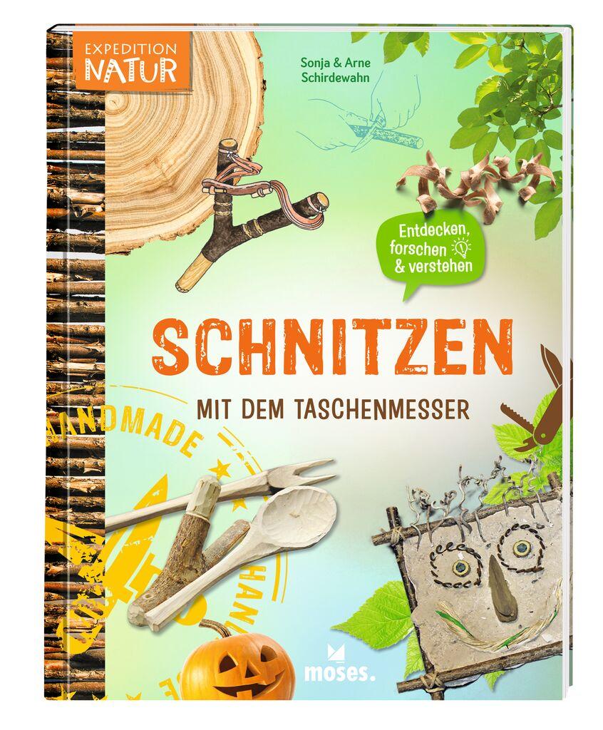 Cover: 9783964553270 | Schnitzen mit dem Taschenmesser | Sonja Schirdewahn (u. a.) | Buch