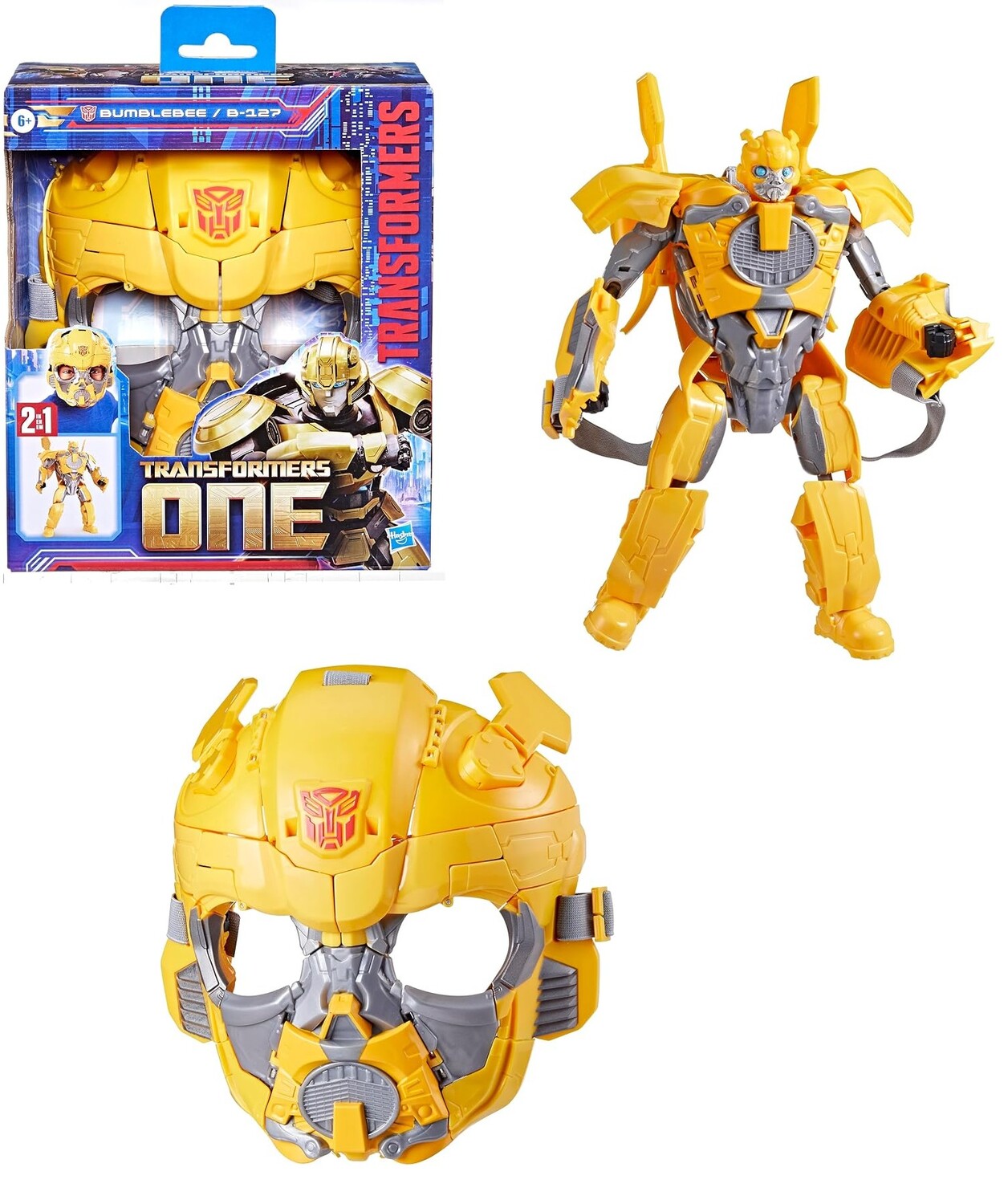 Cover: 5010996196057 | Hasbro F91815L0 - Transformers One 2in1 Bumblebee B-127 Figur in...