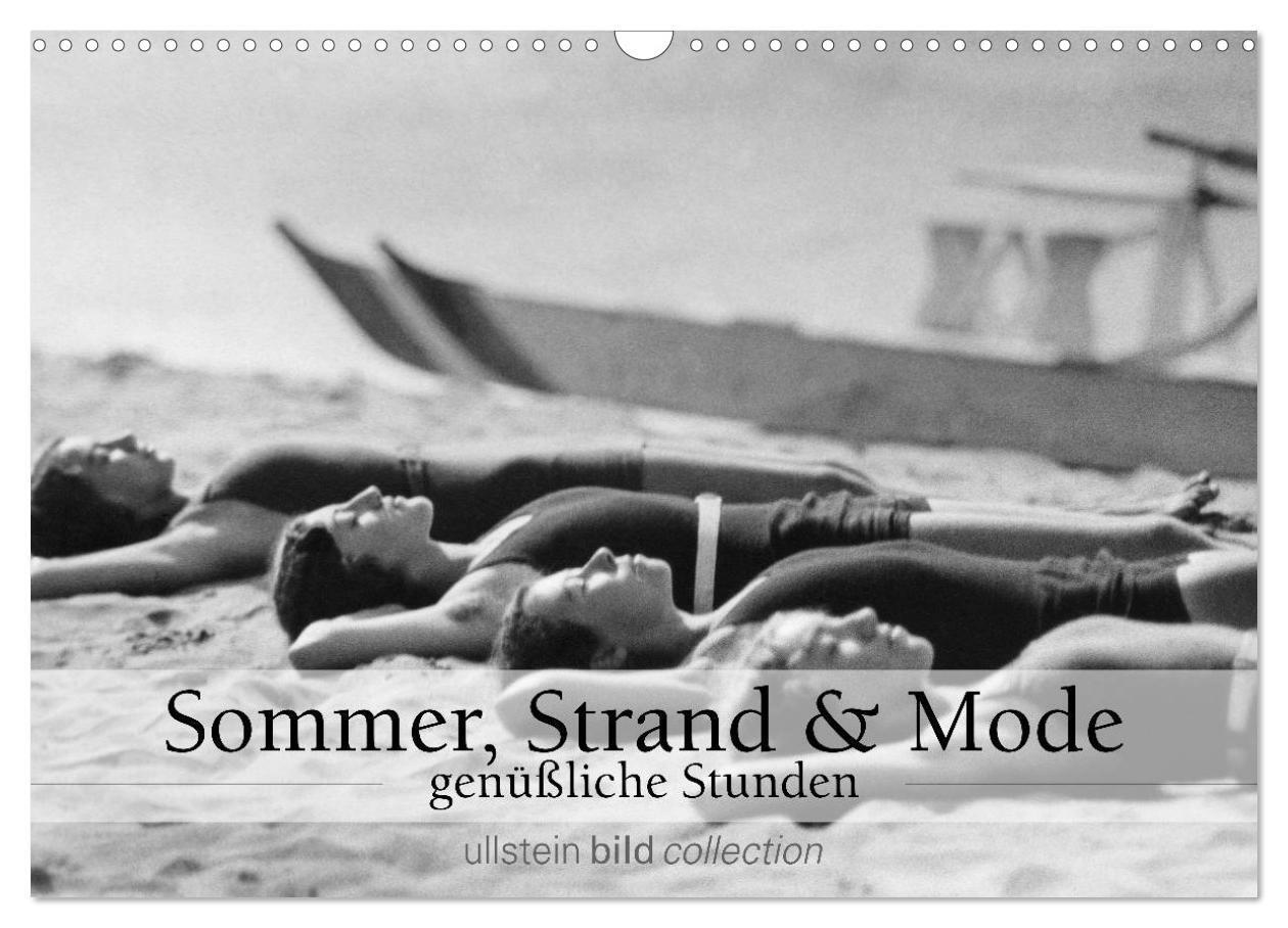 Cover: 9783435584284 | Sommer, Strand und Mode - genüßliche Stunden (Wandkalender 2025 DIN...