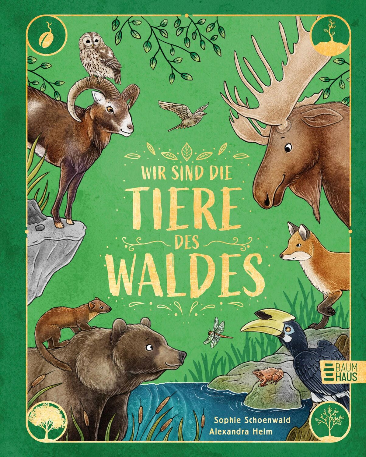 Cover: 9783833909429 | Wir sind die Tiere des Waldes | Ein lustiges Tierlexikon ab 4 Jahren