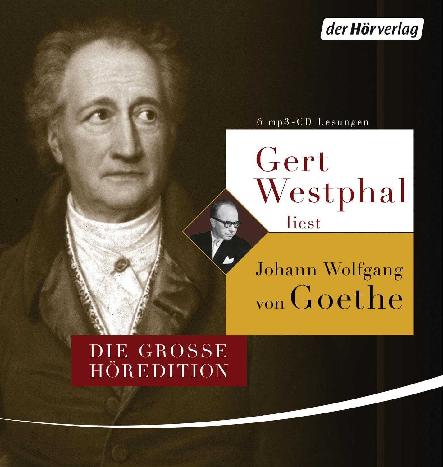 Cover: 9783844526523 | Gert Westphal liest Johann Wolfgang von Goethe | Goethe | MP3 | 6